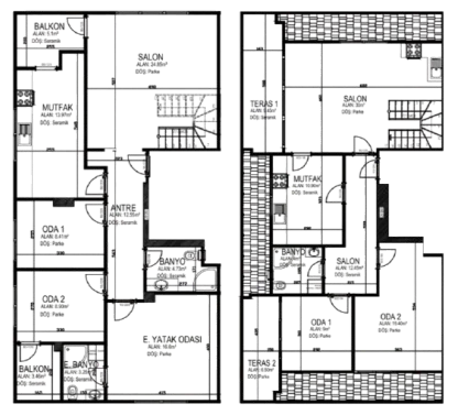 A-E Block 5+2 · floor plan